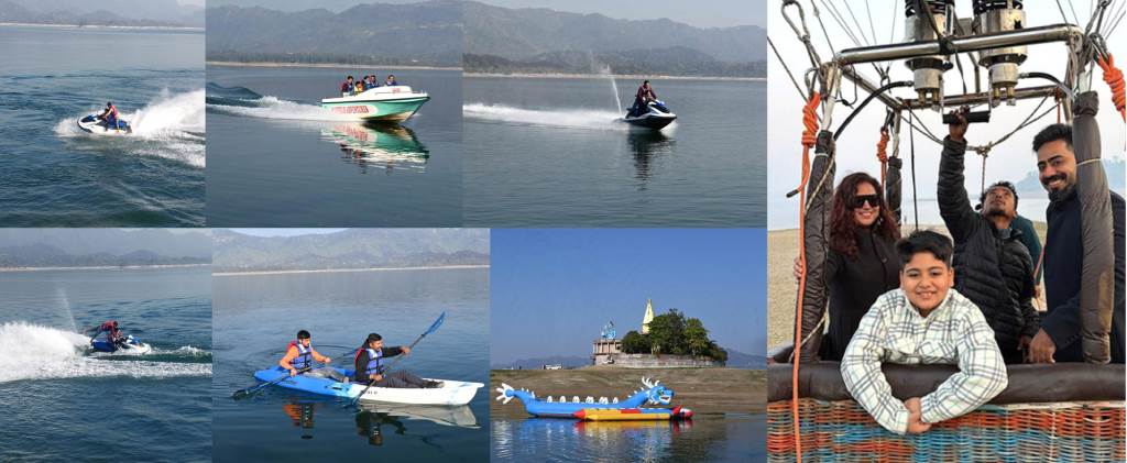 The thrill of water sports at Govind Sagar Lake Androli area emerges as a new hub for adventure tourism